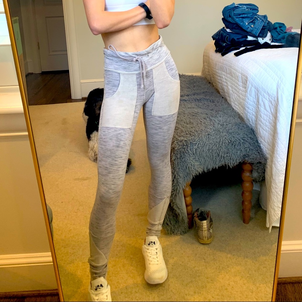 Free People tight blush joggers